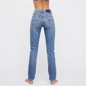 Levi's Altered 501 Skinny jeans with button fly 28